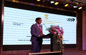 Consul (Commerce) presented investment opportunities in India at the "India Trade and Investment Seminar" (Foshan, 25 July 2019)